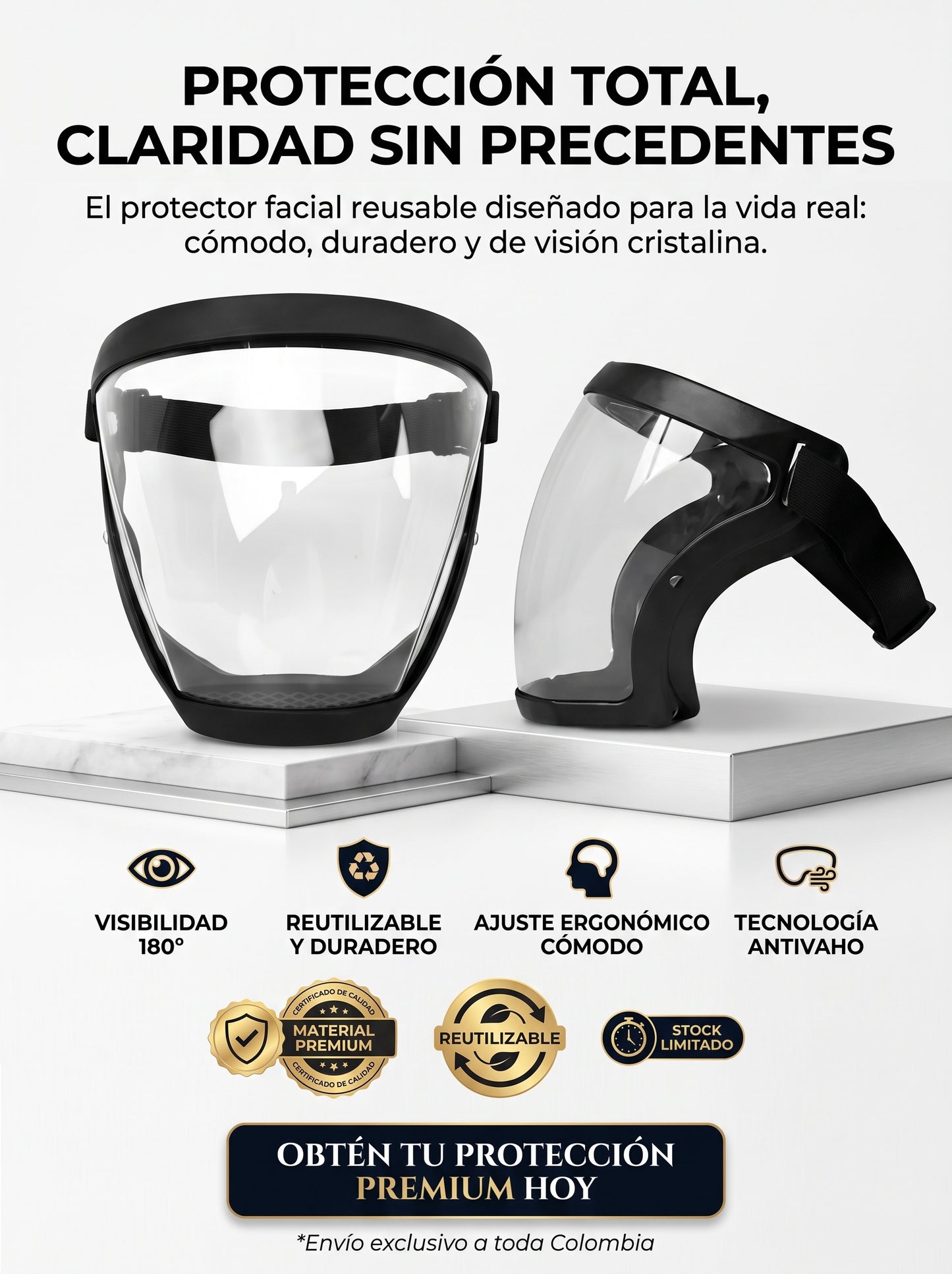Protector De Mascara Facial