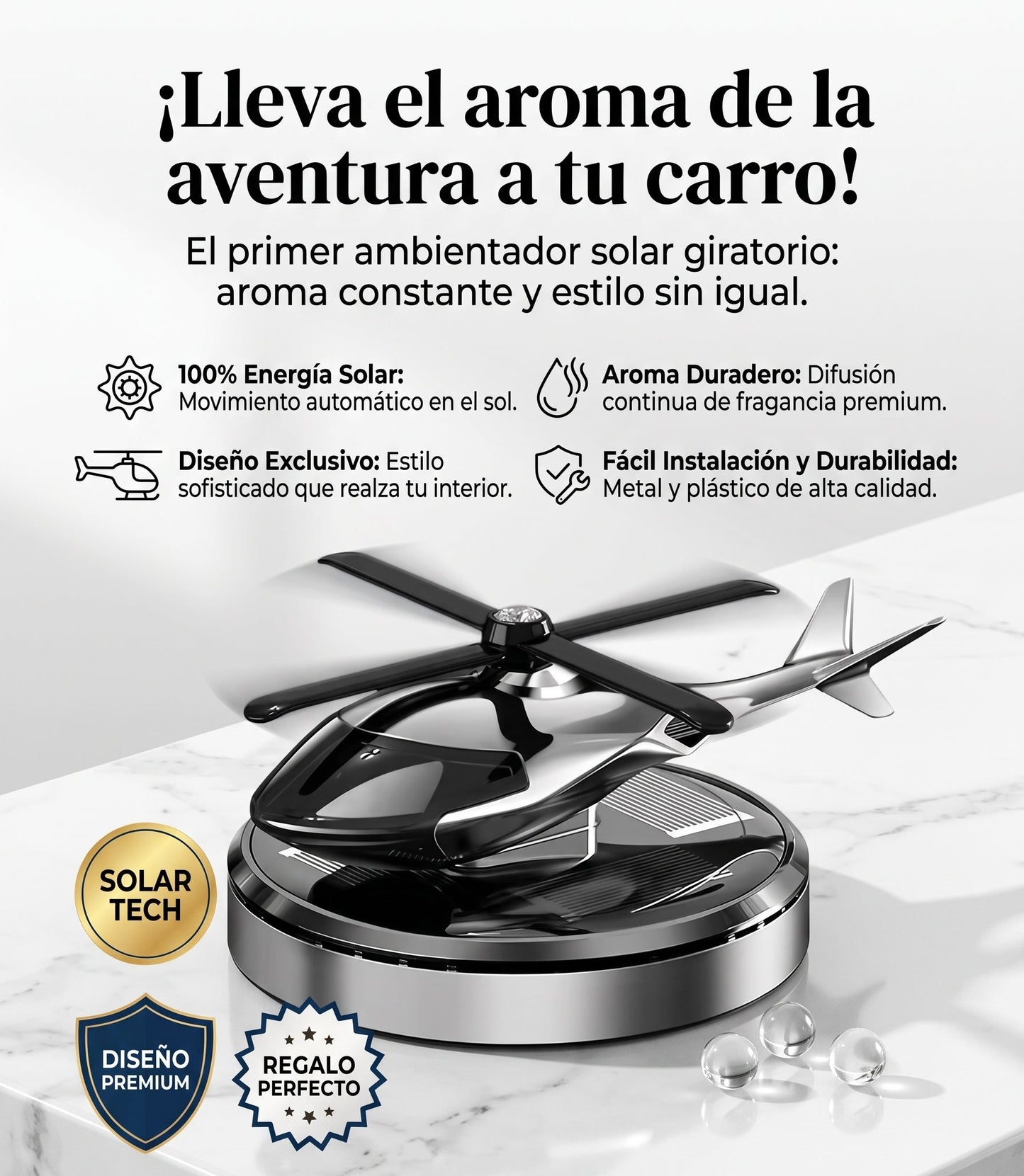 Difusor De Aroma De Helicoptero Autos