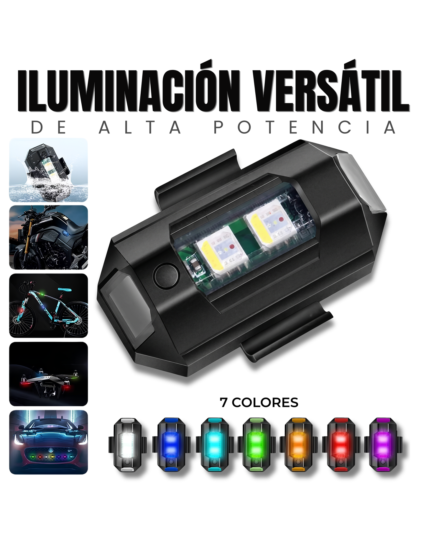 Luz Trasera Intermitente