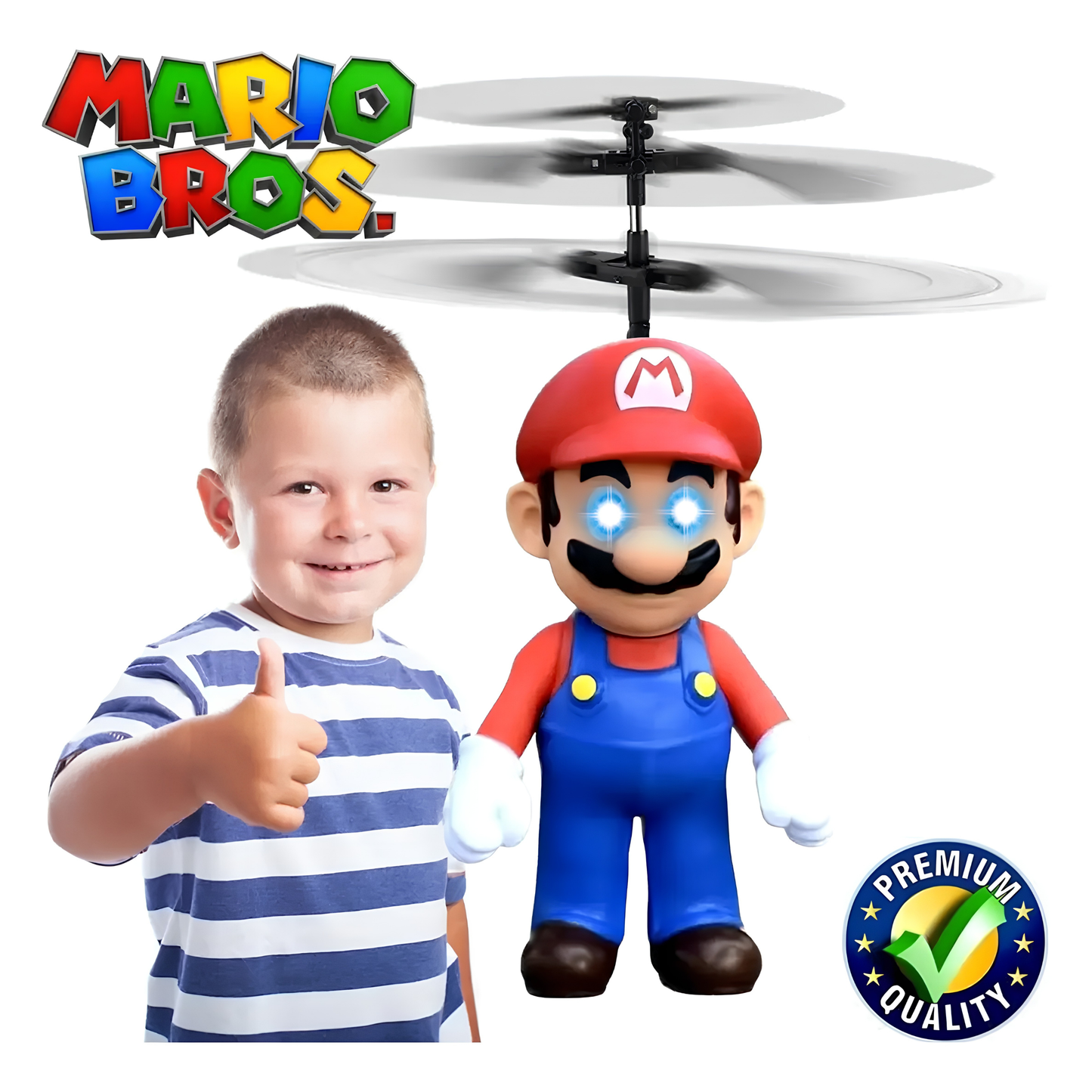 Dron Mario Con Luces
