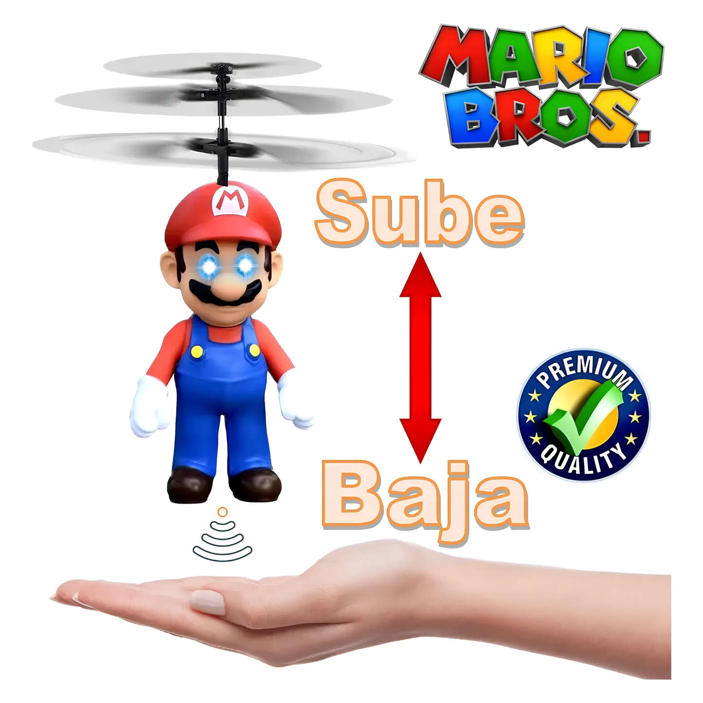 Dron Mario Con Luces