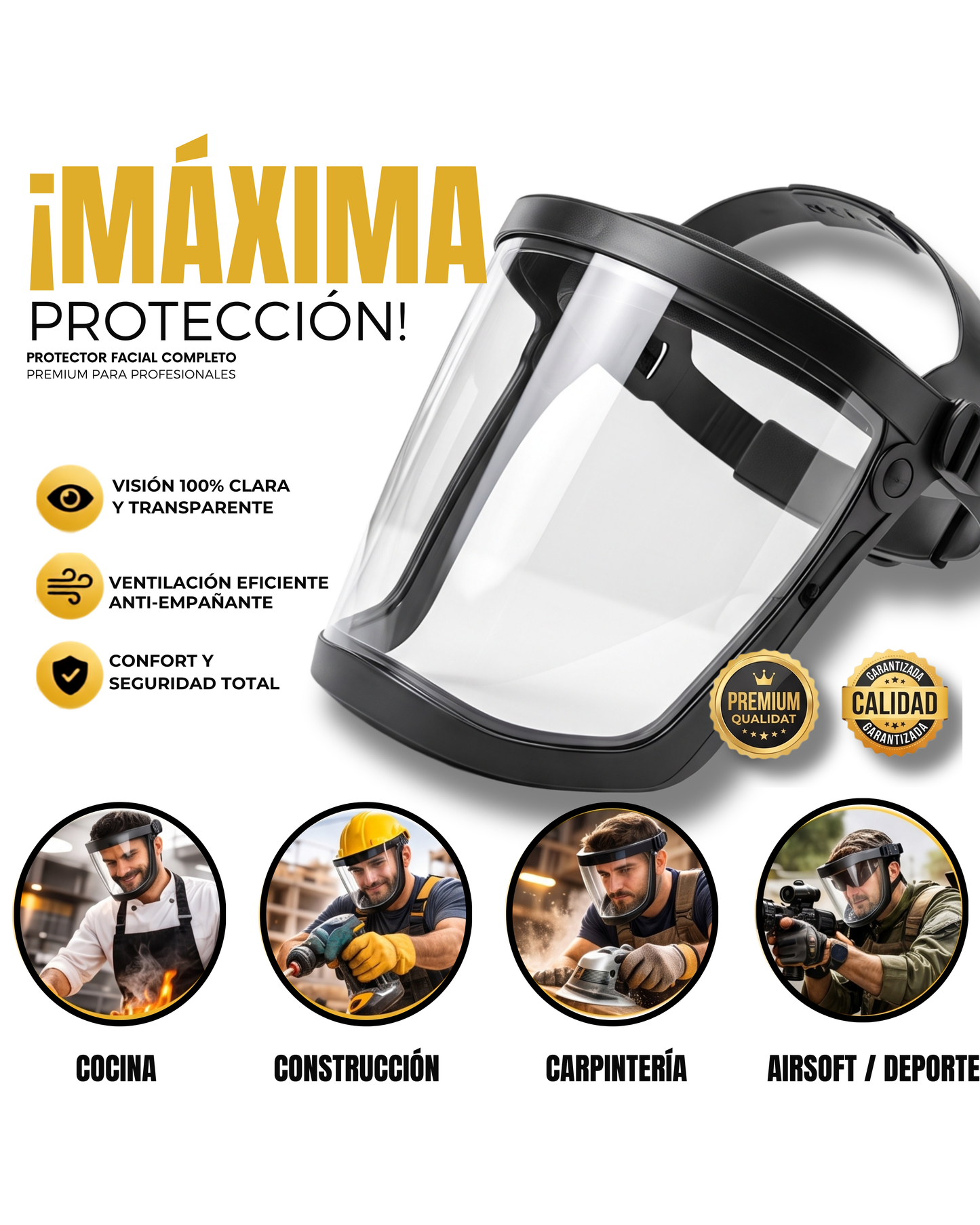 Protector De Mascara Facial