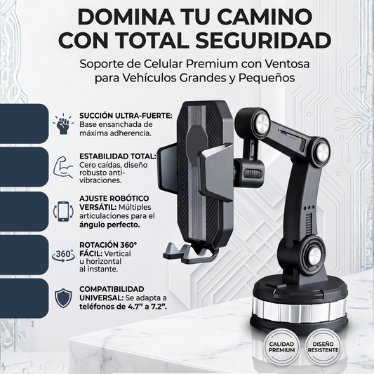 Soporte Robotico Para Celular Carro